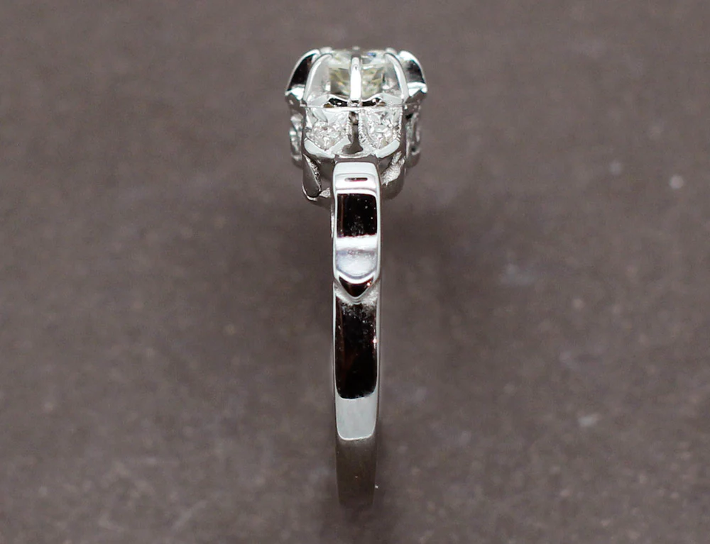 Bague Art Déco Diamants - Image 4