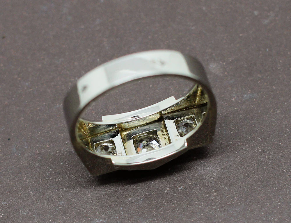Bague Art Déco Diamants - Image 6