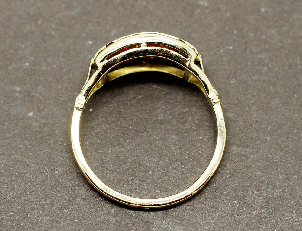 Bague Art Déco Verneuils Diamants - Image 5