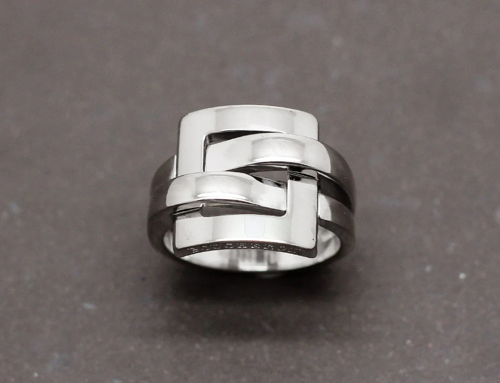 Bague Boucheron "Dechainee" Or Blanc - Image 2