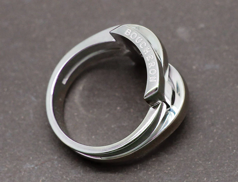 Bague Boucheron "Dechainee" Or Blanc - Image 6