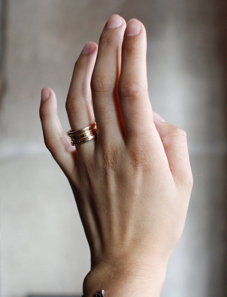 Bague Bulgari B.Zero1 Or Rose - Image 5