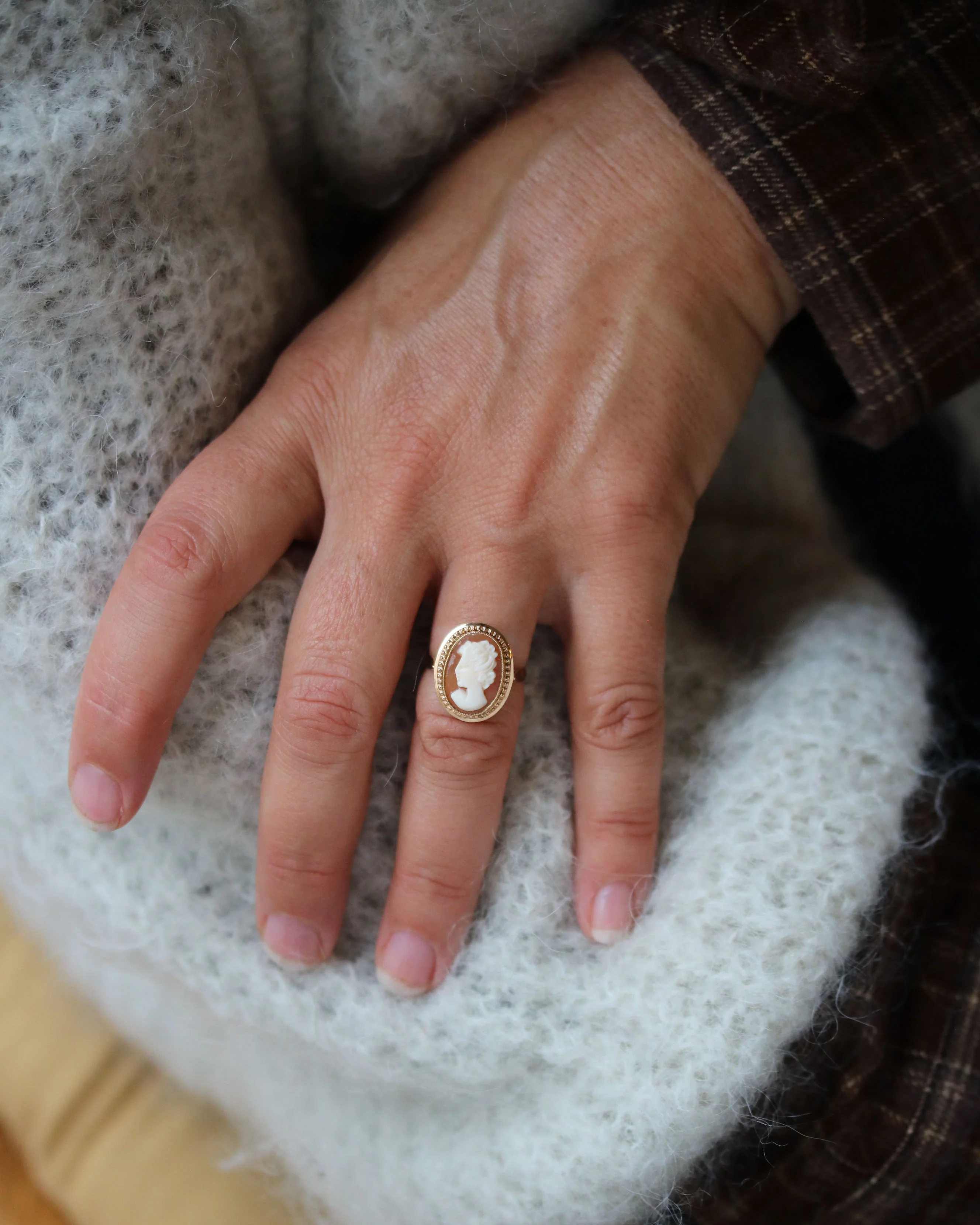 Bague Camée Cornaline - Image 2