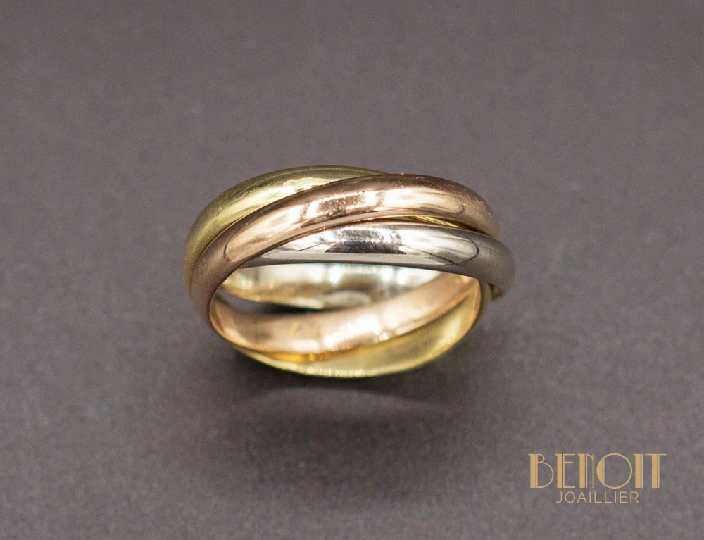 Bague "Cartier" Trinity PM T45 - Image 2