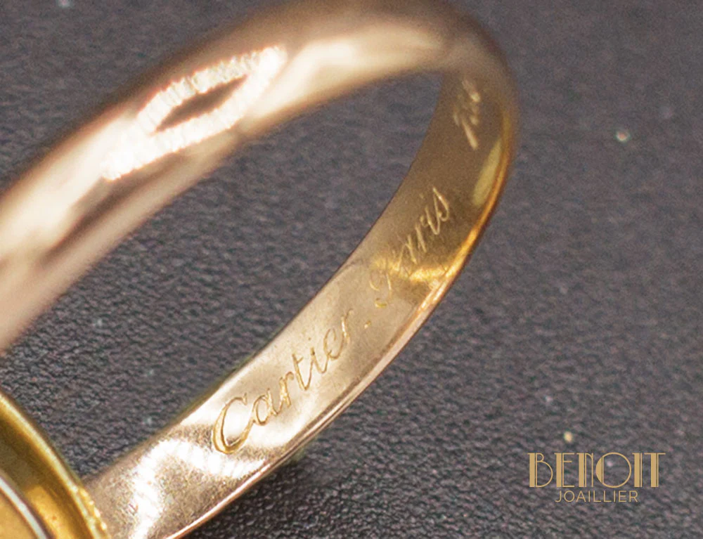 Bague "Cartier" Trinity PM T45 - Image 3