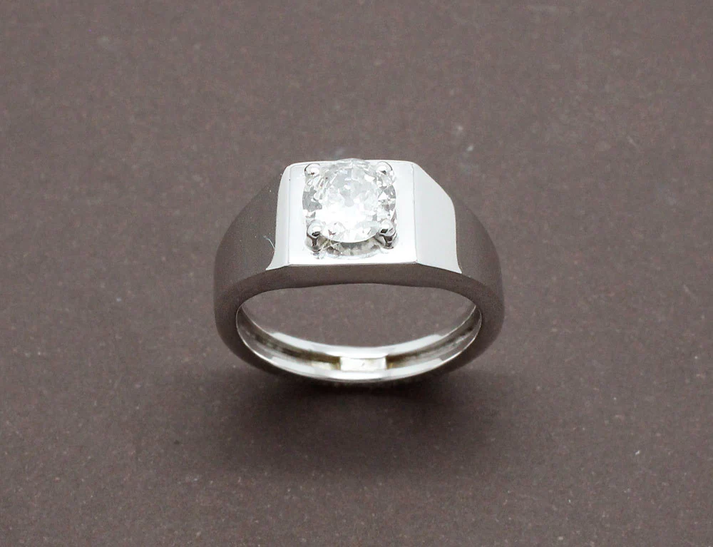 Bague Chaumet Diamant Or Blanc - Image 2
