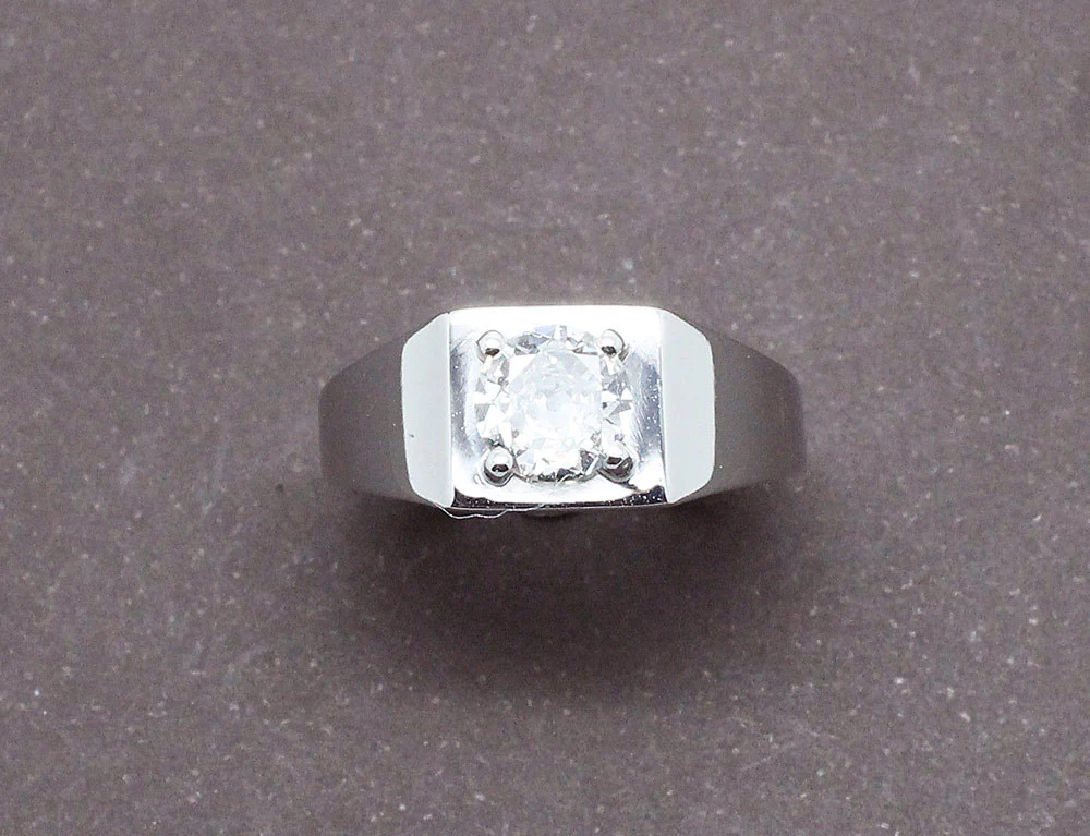 Bague Chaumet Diamant Or Blanc - Image 3