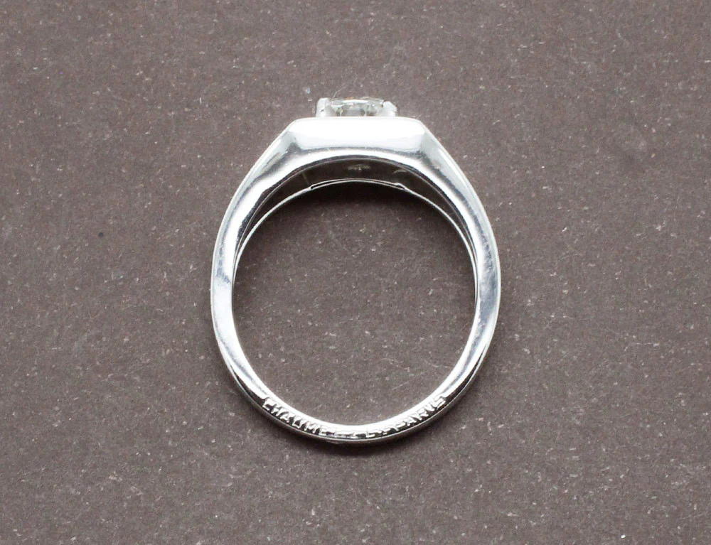 Bague Chaumet Diamant Or Blanc - Image 4