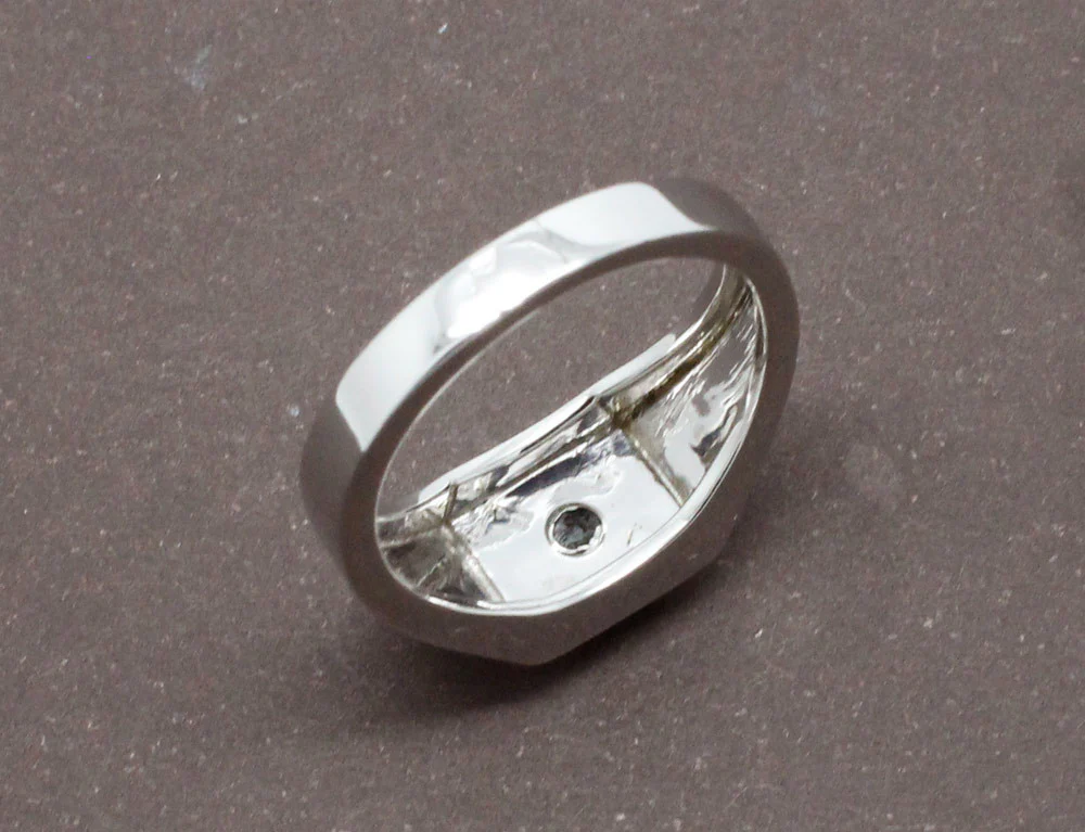 Bague Chaumet Diamant Or Blanc - Image 5