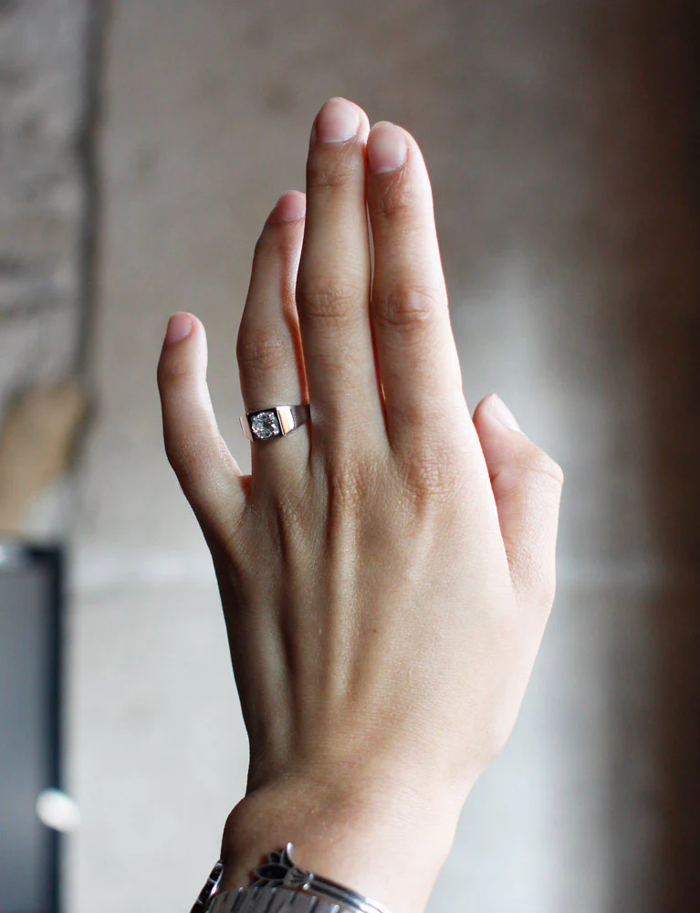 Bague Chaumet Diamant Or Blanc - Image 6