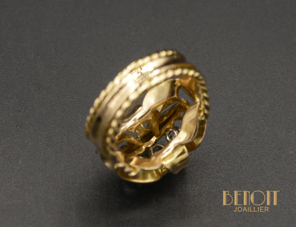 Bague Cocktail 1950 - Image 5