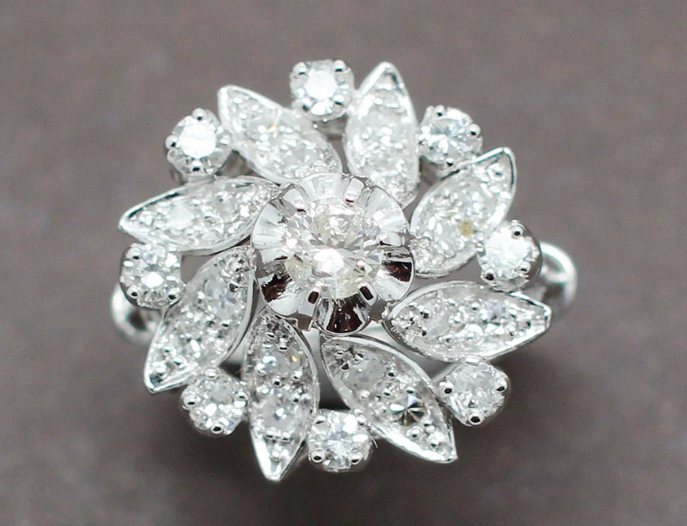 Bague Cocktail Diamants - Image 3