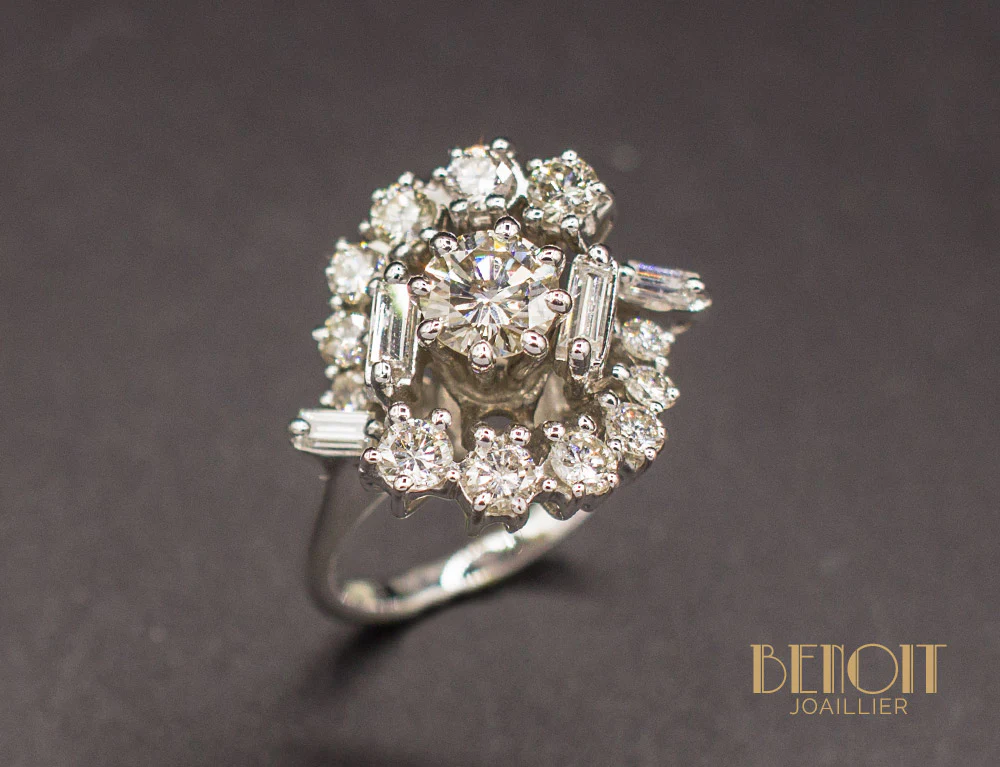 Bague Cocktail Diamants