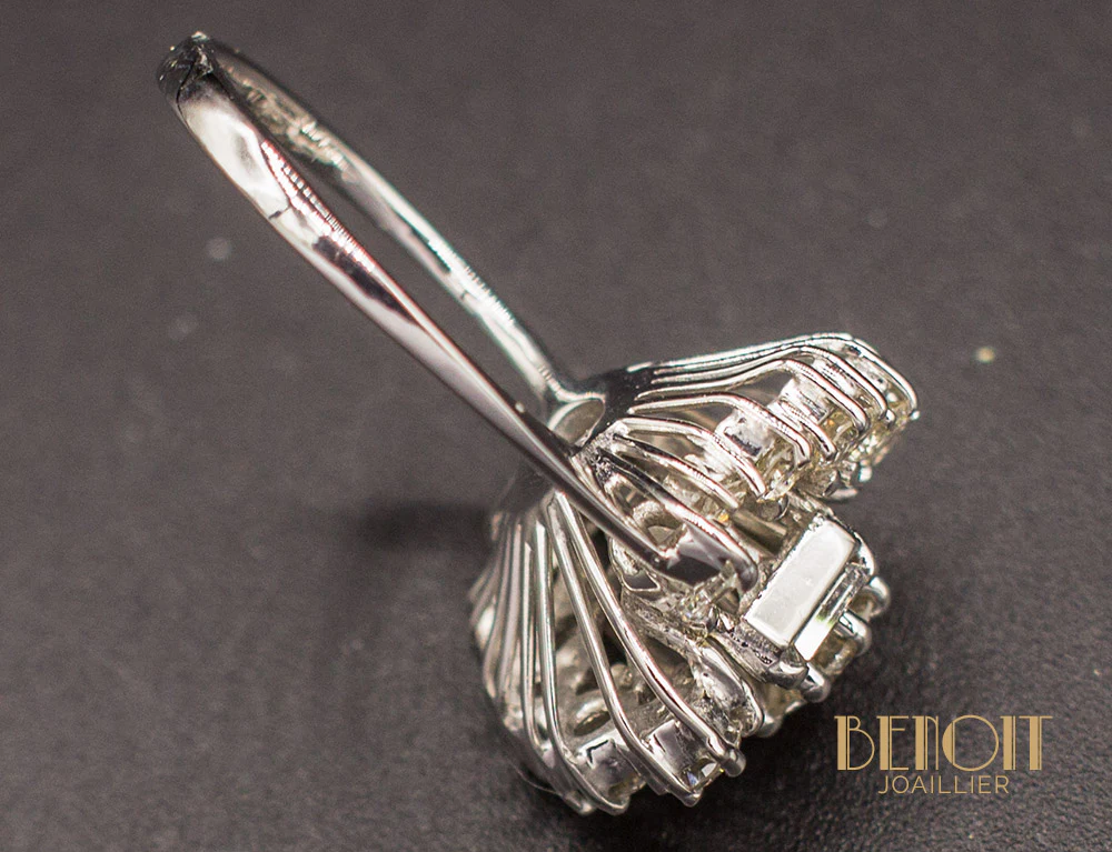 Bague Cocktail Diamants - Image 5