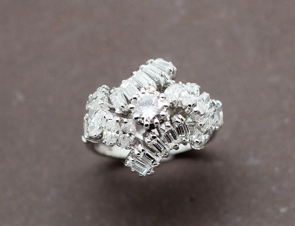 Bague Cocktail Diamants - Image 2