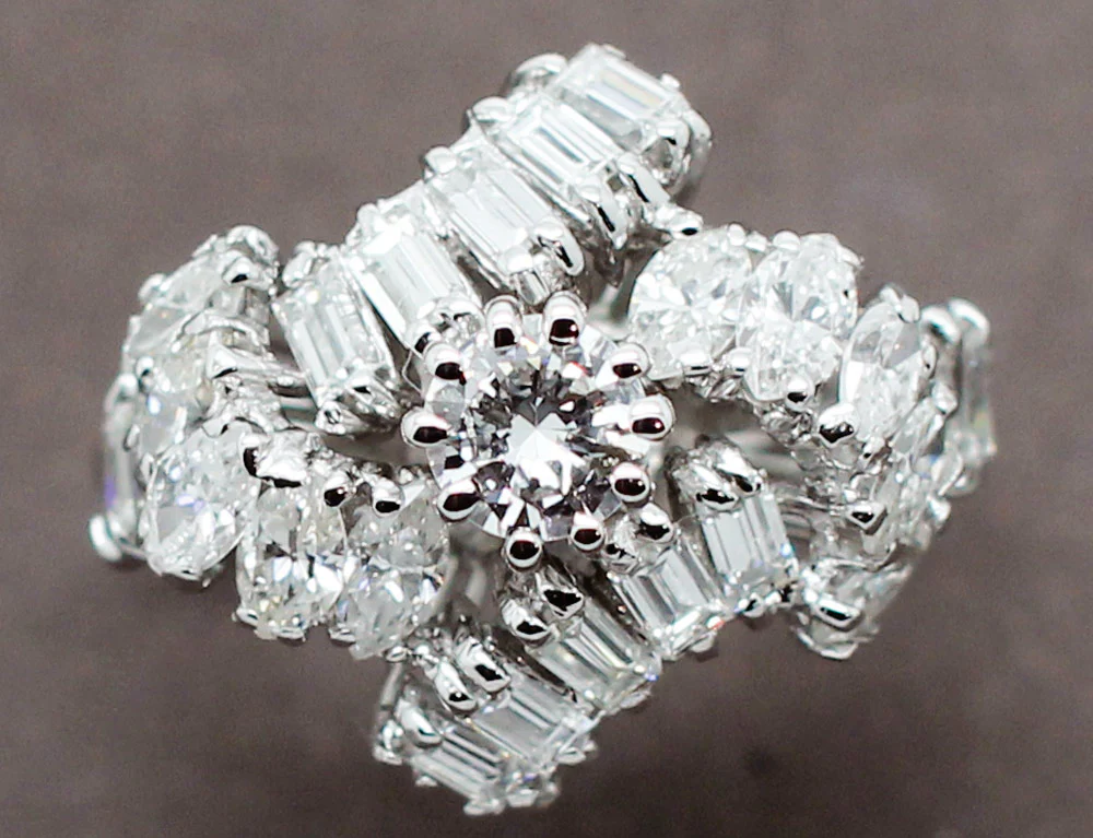 Bague Cocktail Diamants - Image 3