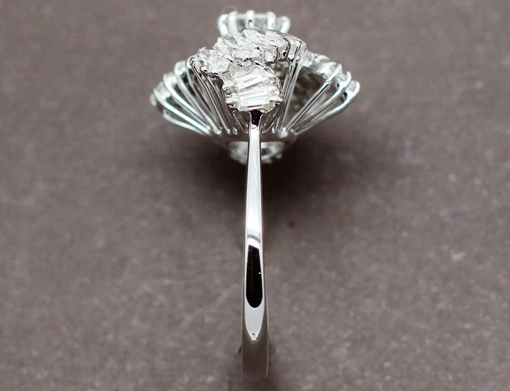 Bague Cocktail Diamants - Image 4