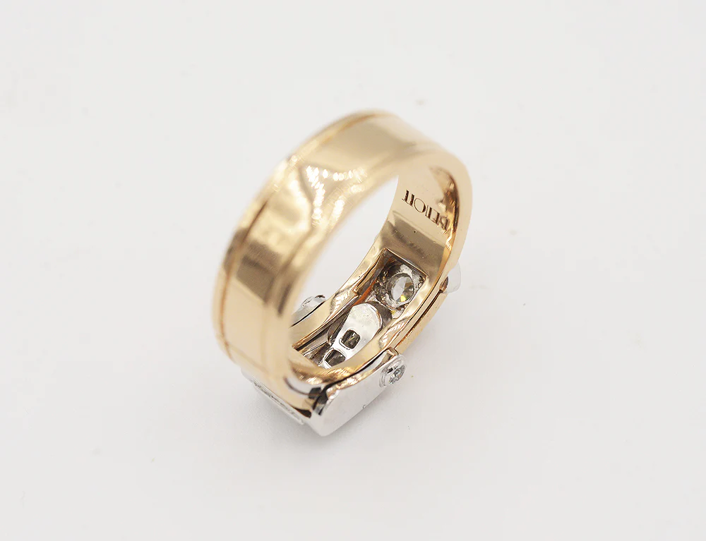 Bague Création Benoît Joaillier "Ceinture" Diamants - Image 4