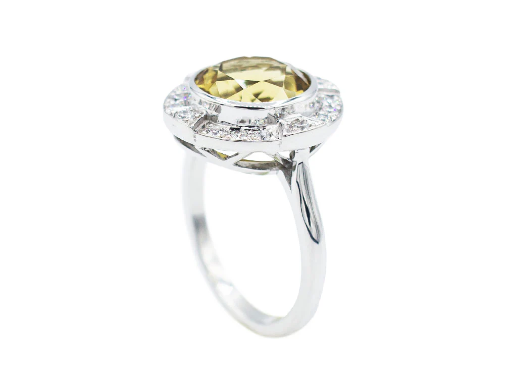 Bague Création Benoit Joaillier "Citrine" - Image 3