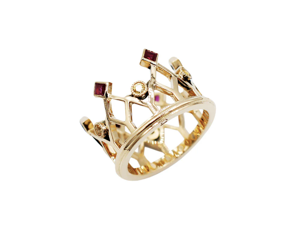 Bague Création Benoit Joaillier "Couronne"
