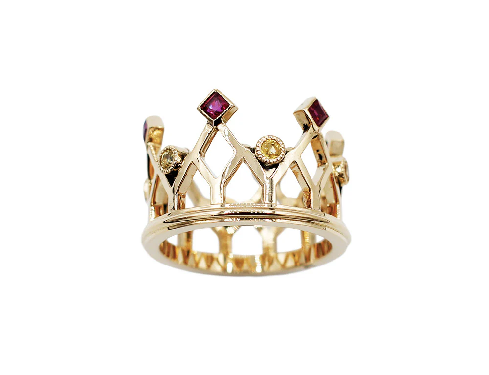 Bague Création Benoit Joaillier "Couronne" - Image 2