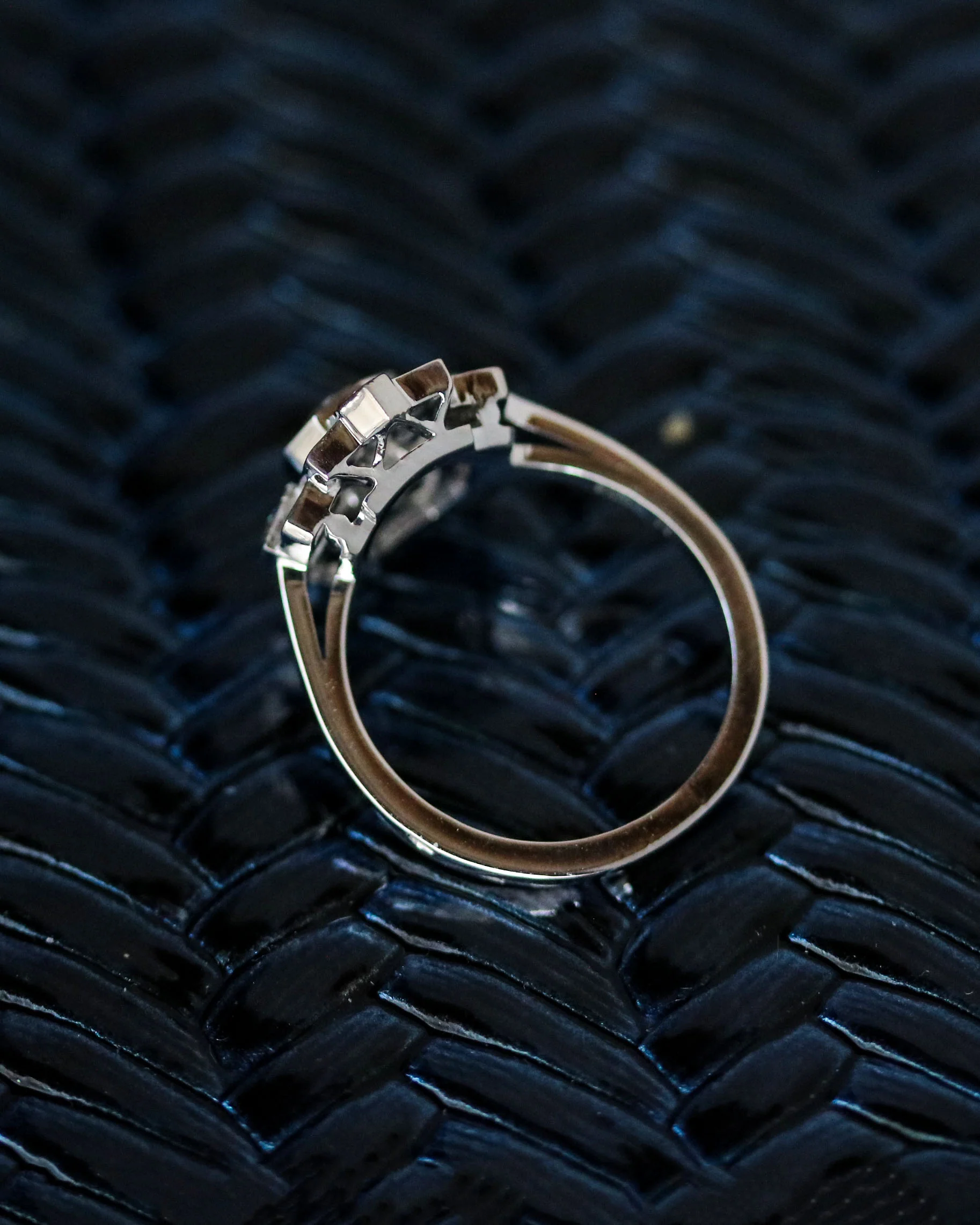Bague Création Benoit Joaillier "Diamants Bullet" - Image 3