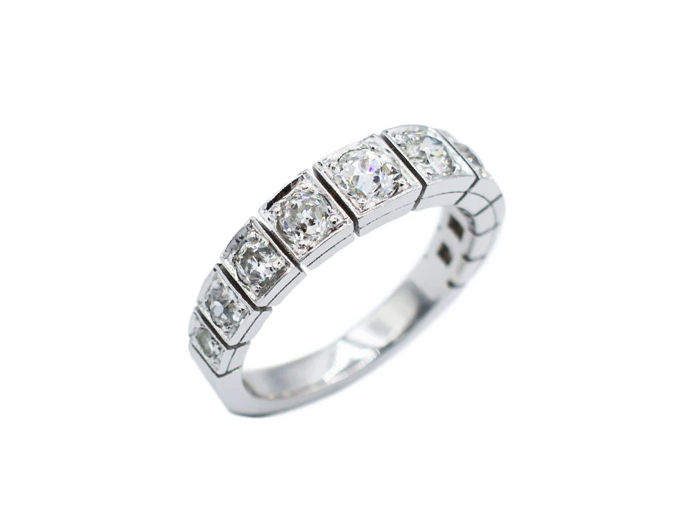 Bague Création Benoit Joaillier "Jarretière"