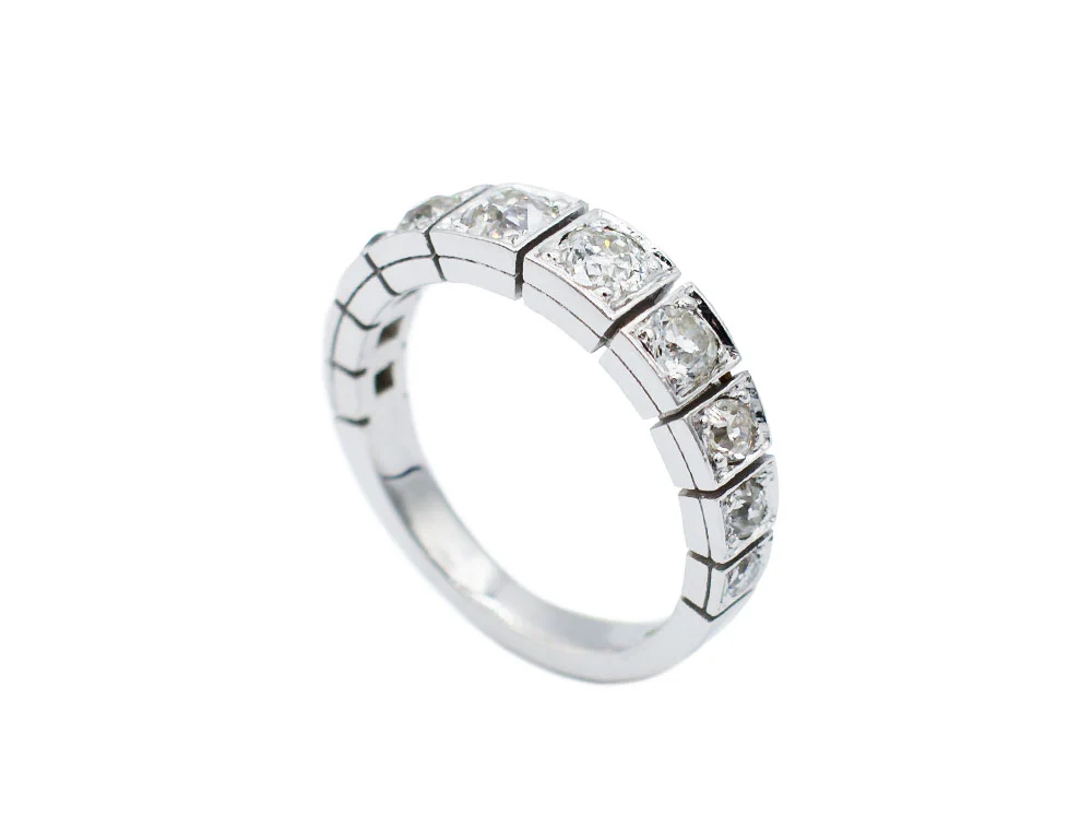 Bague Création Benoit Joaillier "Jarretière" - Image 3