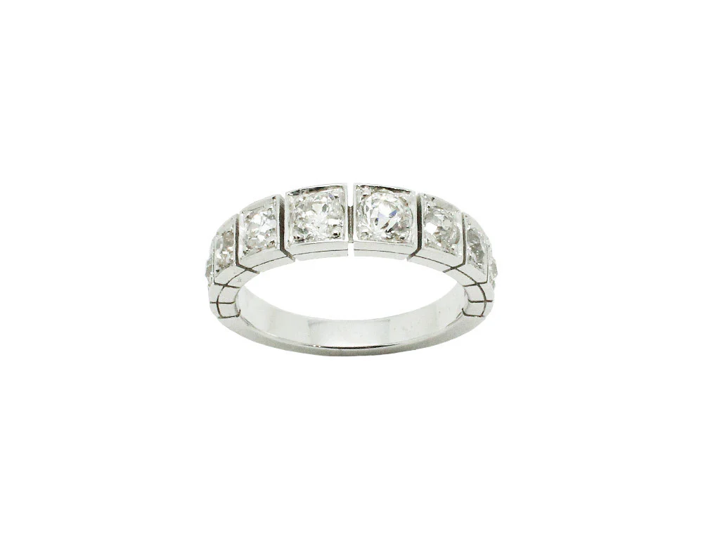 Bague Création Benoit Joaillier "Jarretière" - Image 2