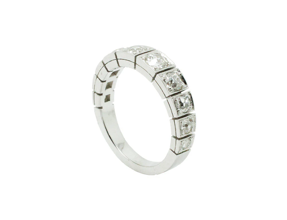 Bague Création Benoit Joaillier "Jarretière" - Image 3