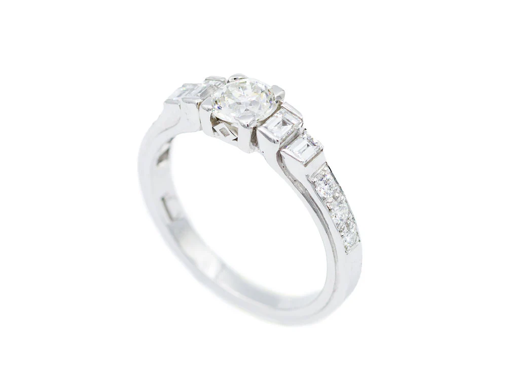 Bague Création Benoit Joaillier "Jarretière" Diamants - Image 3
