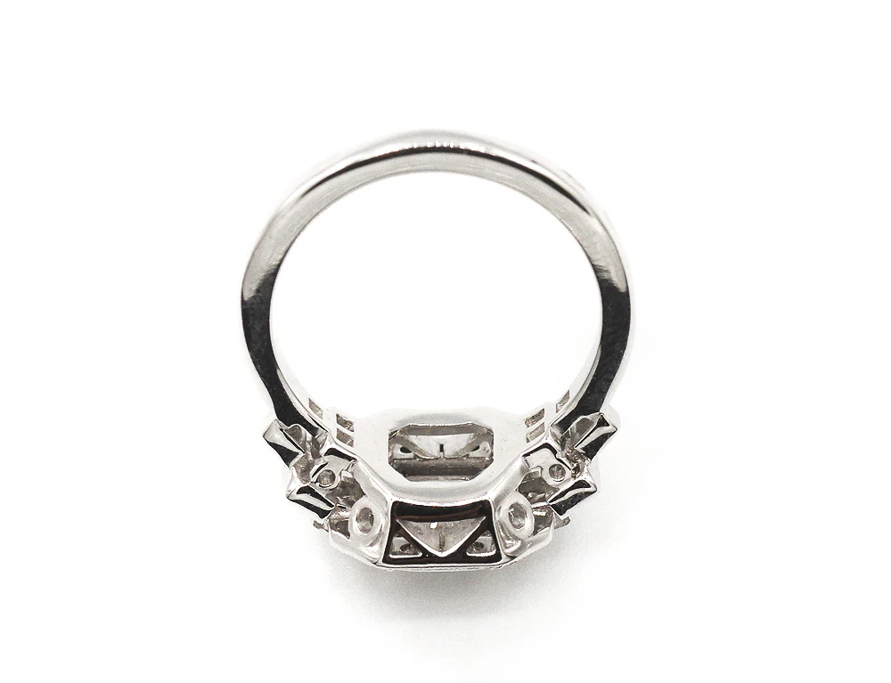 Bague Création Benoit Joaillier "Princesse Escaliers de Diamants" Diamant 0,33ct E-VVS2 - Image 4
