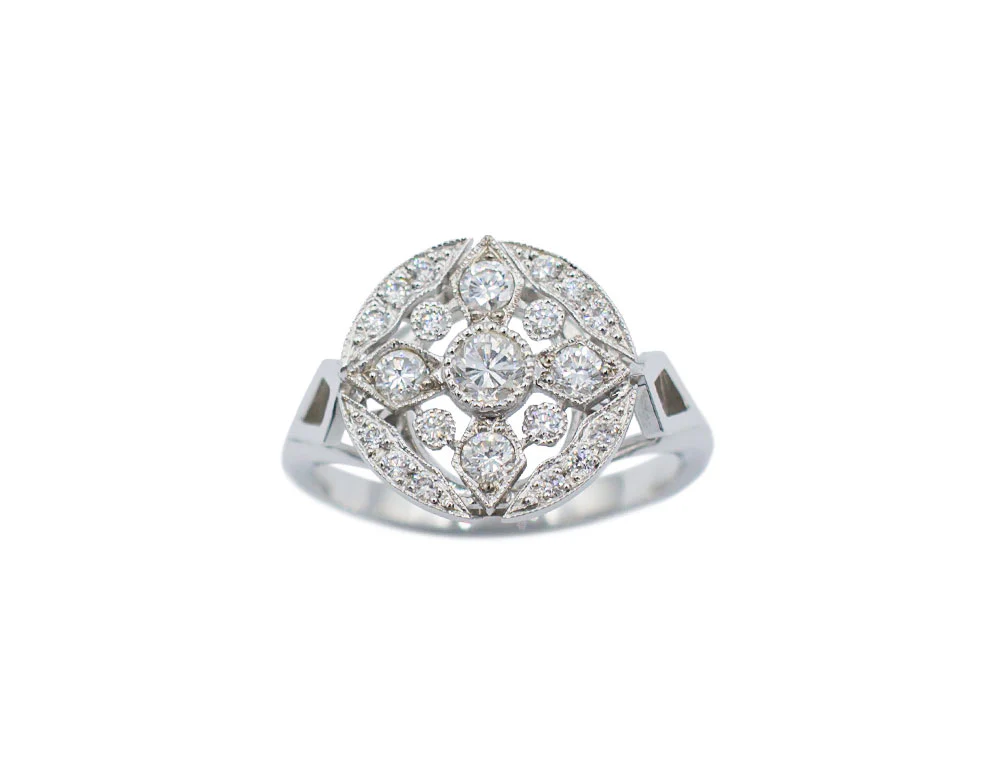 Bague Création Benoit Joaillier "Rosace" - Image 2