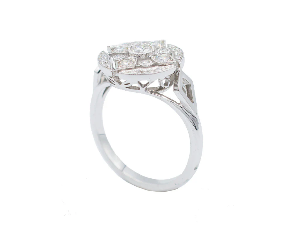 Bague Création Benoit Joaillier "Rosace" - Image 3