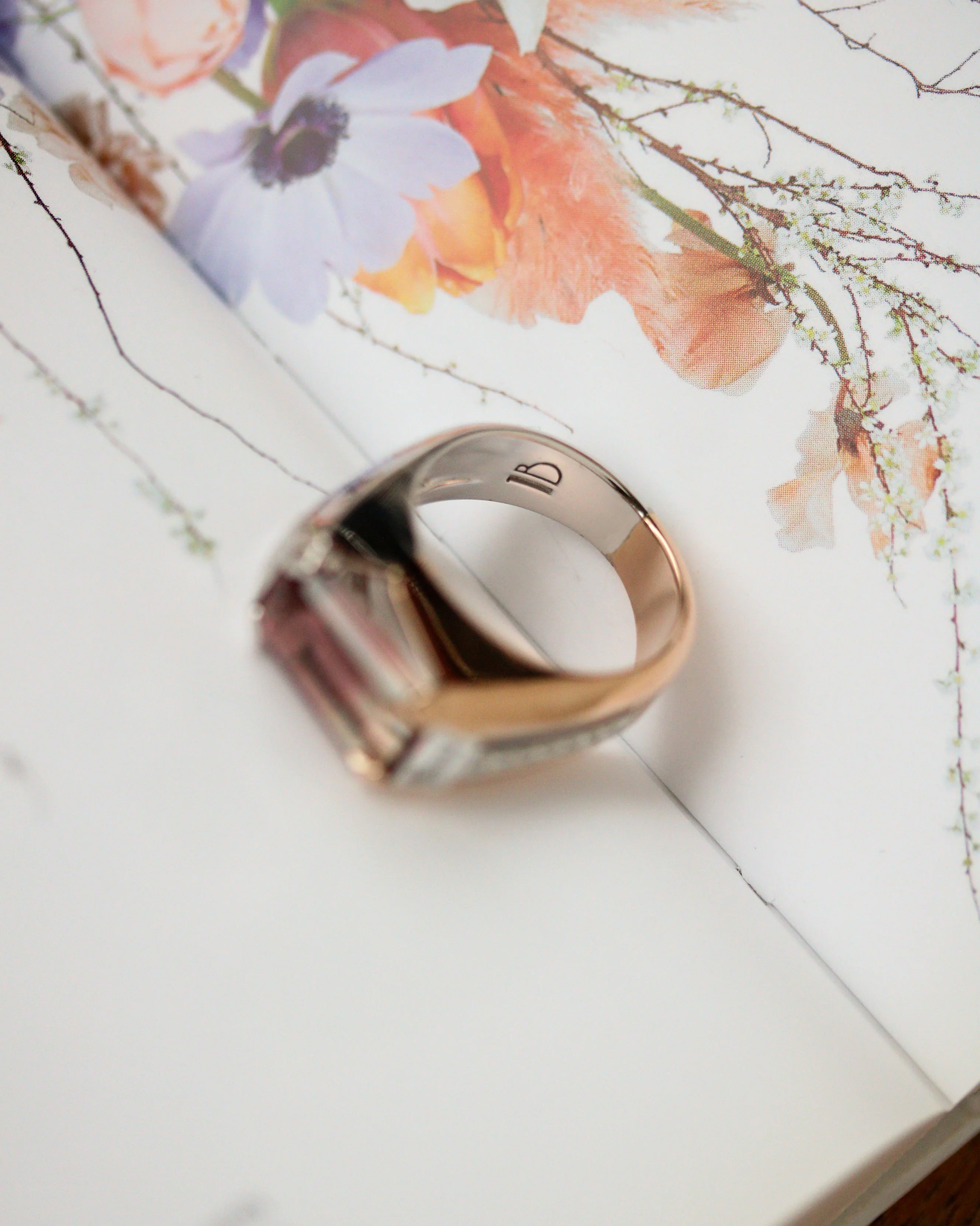 Bague Création Benoit Joaillier "Style Tank" Tourmaline 4,36 cts - Image 4