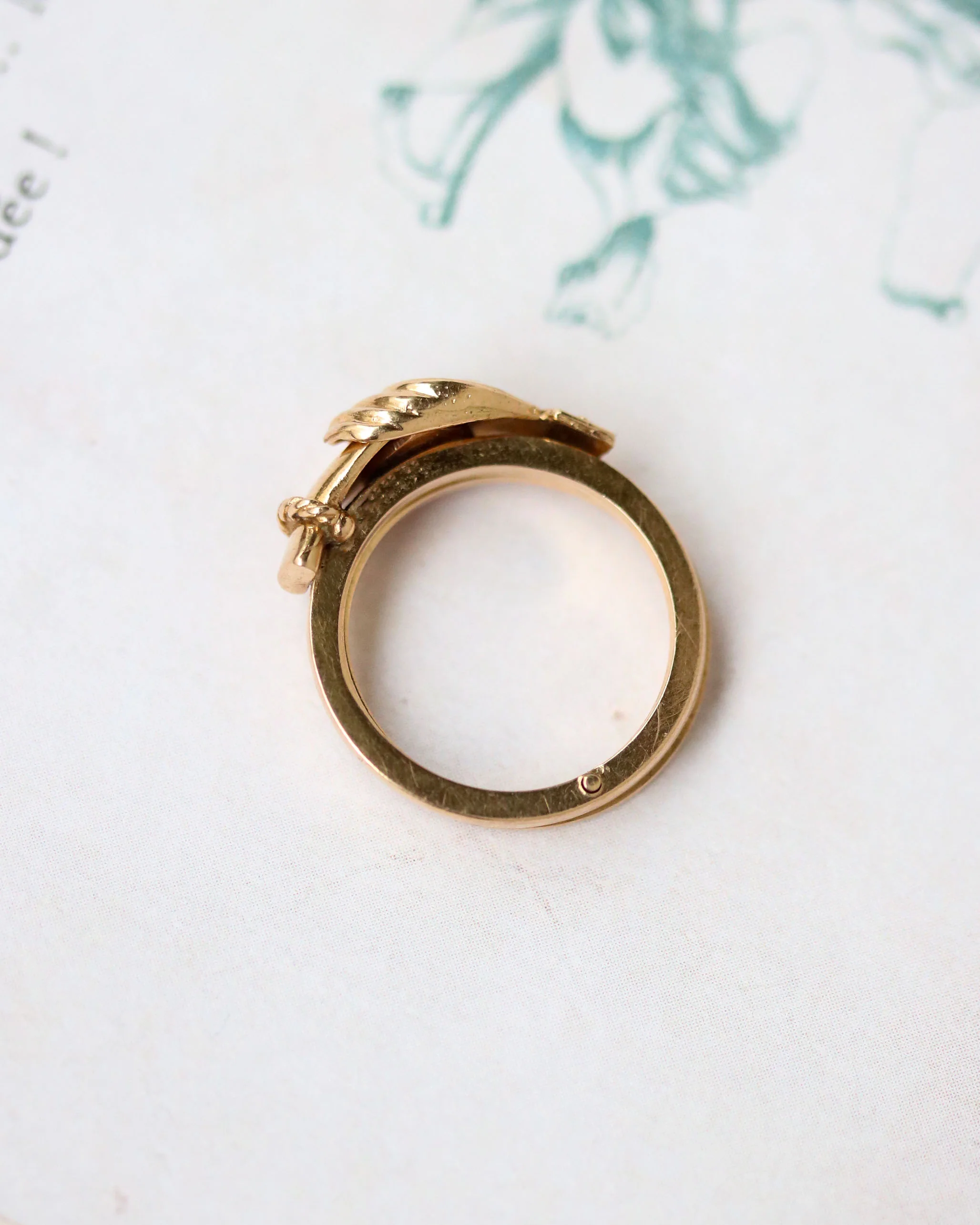 Bague de Foi Or Jaune - Image 5