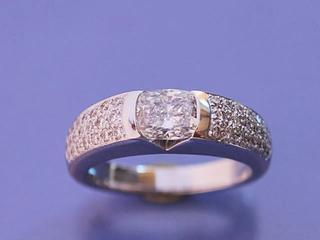 Bague diamant "Benoit Joaillier" - Image 2