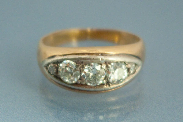 Bague Diamant et Or - Image 2