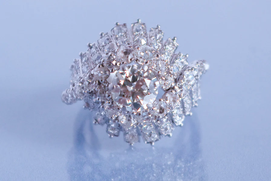 Bague Diamant et platine