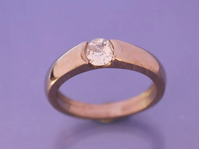 Bague diamant solitaire - Image 2