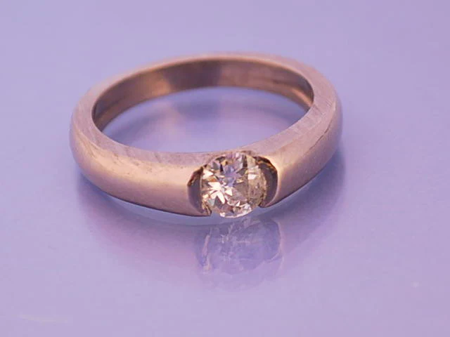 Bague diamant solitaire - Image 4