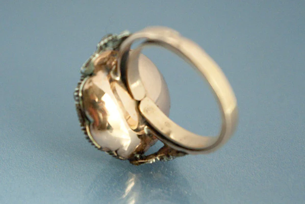 Bague Diamant Taille Rose 19ème siècle - Image 3