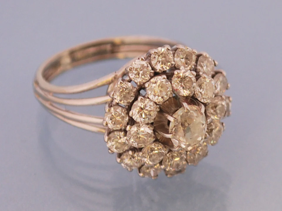 Bague diamants 1940