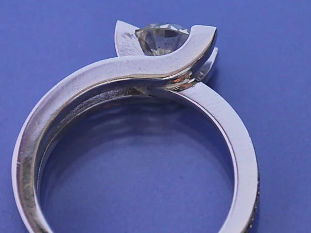 Bague diamants "Benoit joaillier" - Image 3