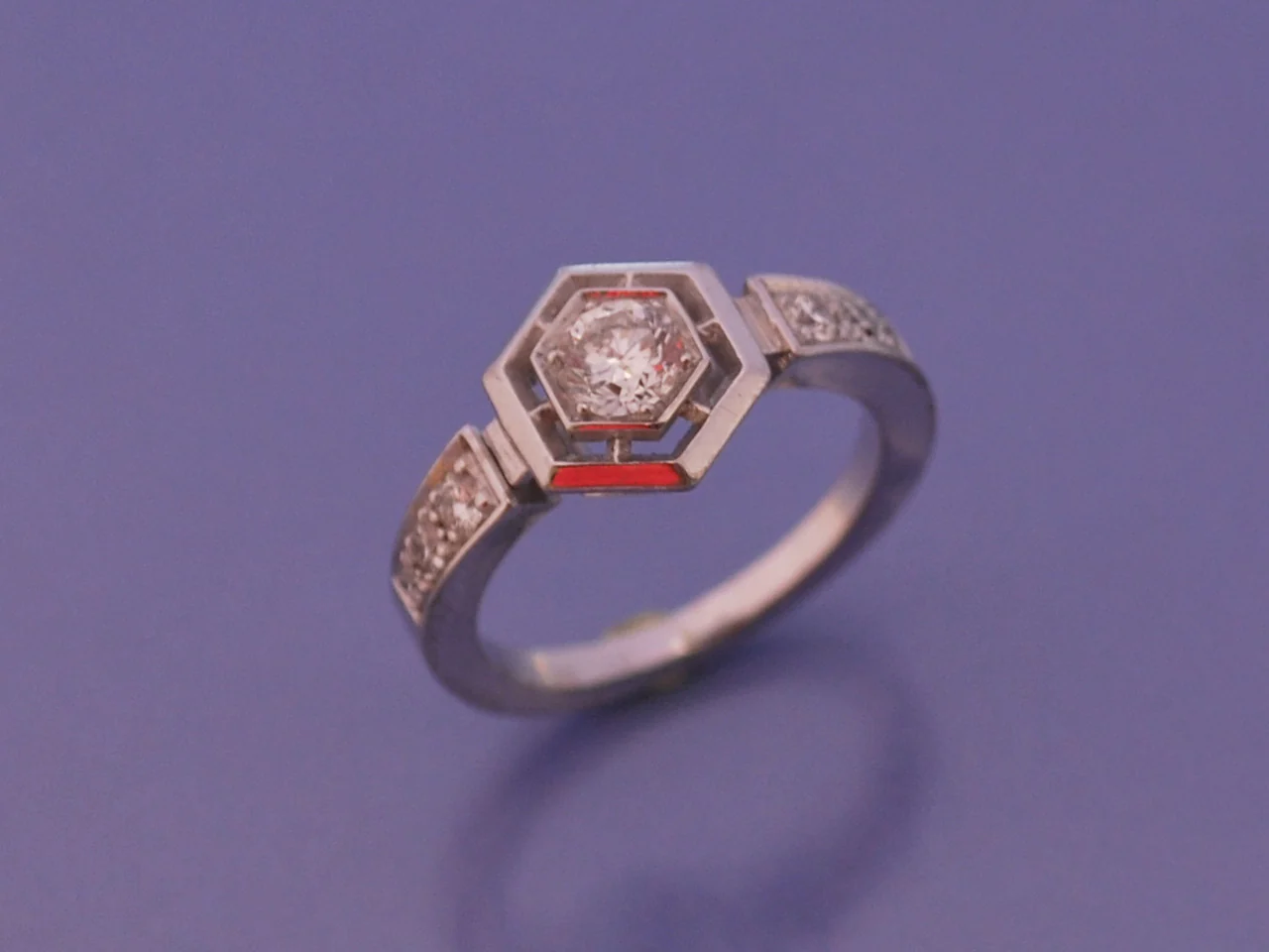 Bague diamants "Benoit joaillier"