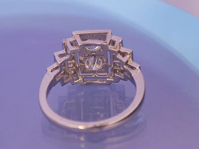 Bague diamants "Benoit joaillier" - Image 4