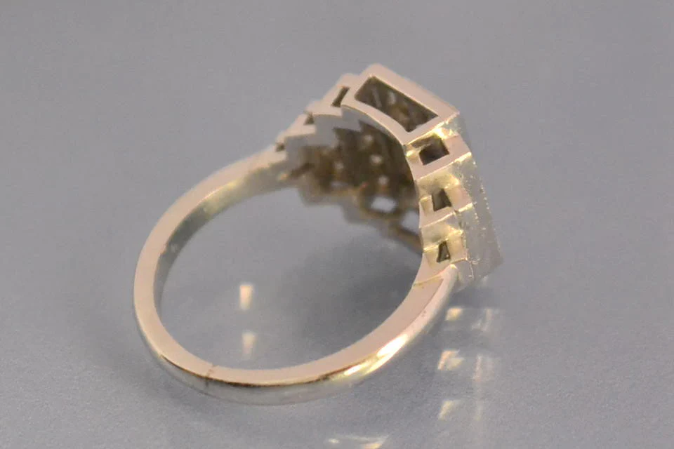 Bague diamants et or "Benoit Joaillier" - Image 2