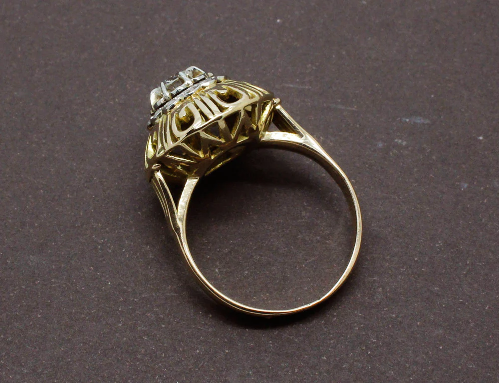 Bague "Dôme" 1950 Diamants - Image 4
