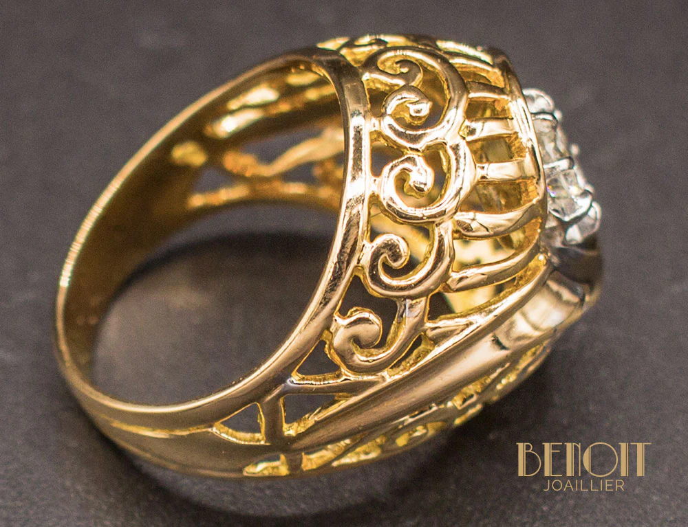 Bague Dôme Diamant - Image 4