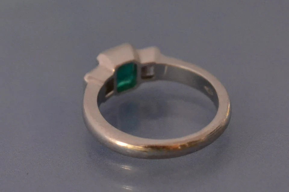 Bague emeraude Diamants - Image 3